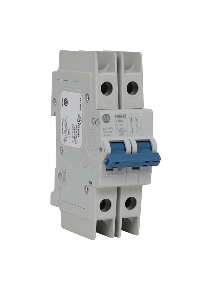 Allen-Bradley 1489-M2C100 Circuit Breaker 10A 2-Pole | Pack of 4 | New