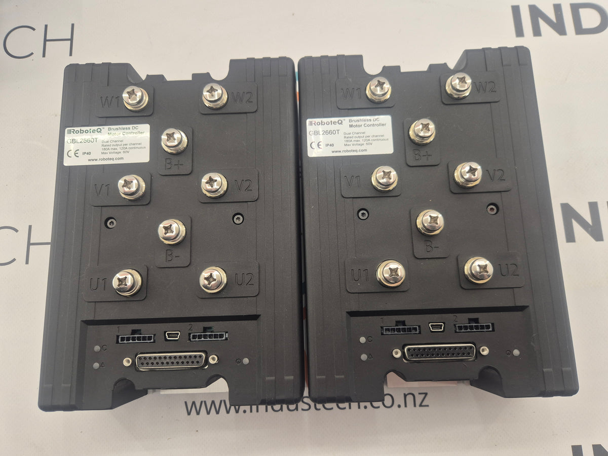 RoboteQ GBL2660T Dual Channel Brushless DC Motor Controller 2x 180A 60V