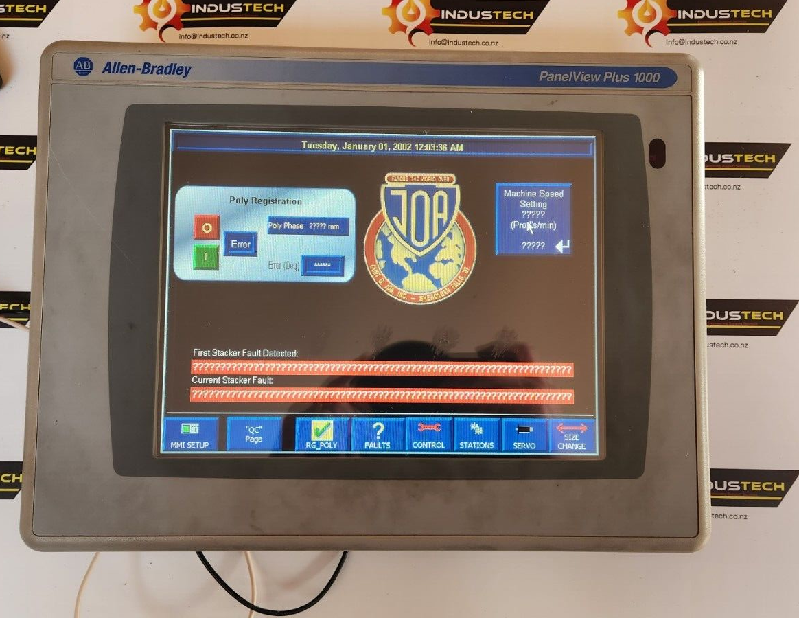 Allen-Bradley 2711P-T10C4D1 /A Panelview Plus 1000 10.4" Color 2711PT10C4D1