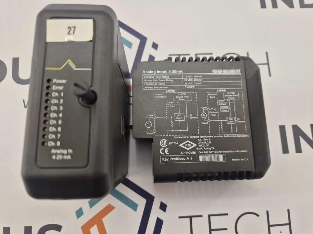 EMERSON DELTAV KJ3002X1-BC1 AI MODULE