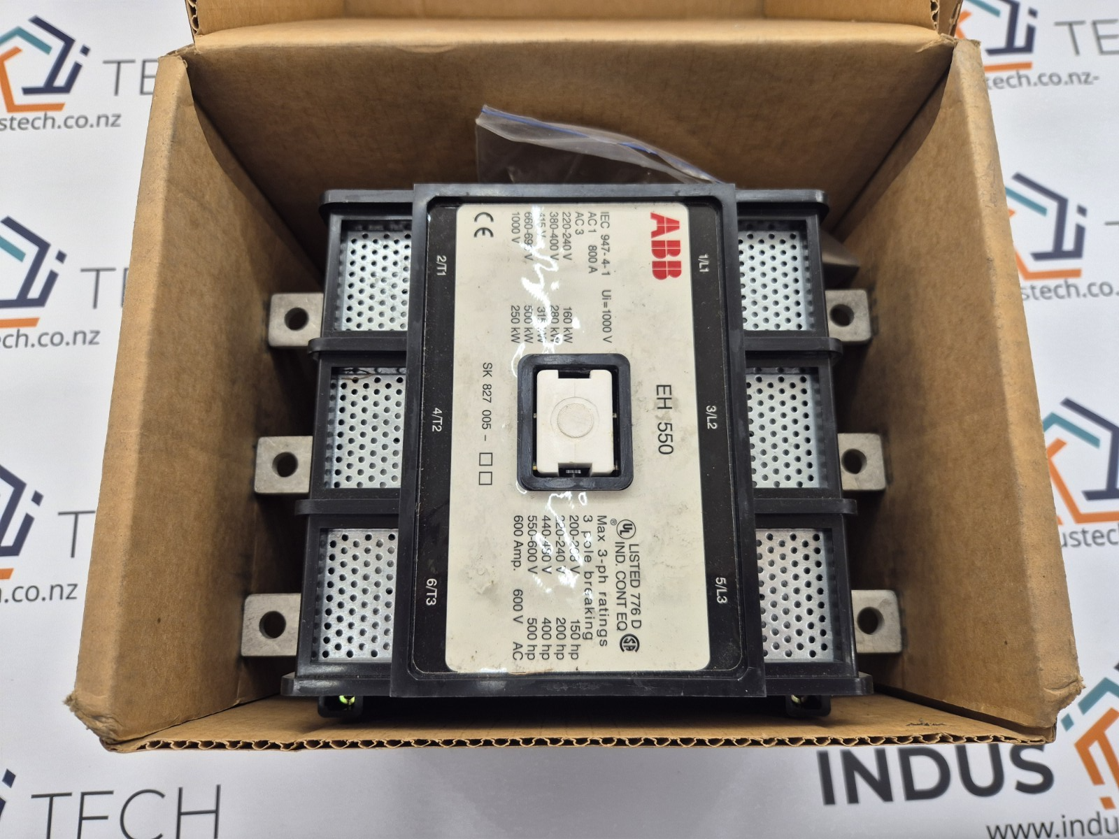 ABB SK 827 005 3-Pole Contactor EH 550 SK 827 005 - AM 240V Coil