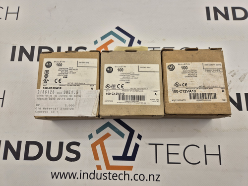Allen Bradley 100-C12VA10 IEC 12 A Contactor