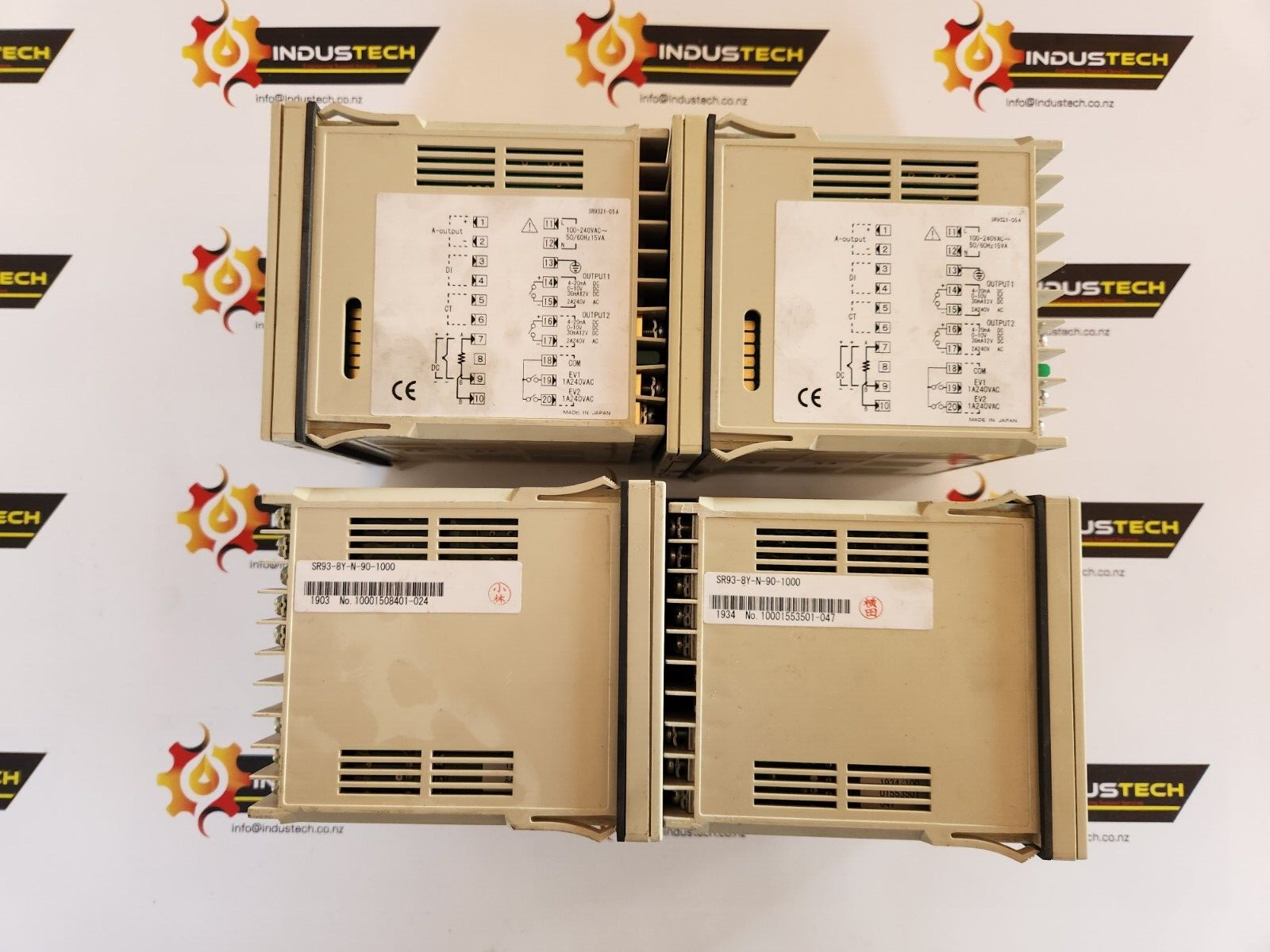 Shimaden SR93 SR93-8Y-N-90-1000 Temperature Controller used