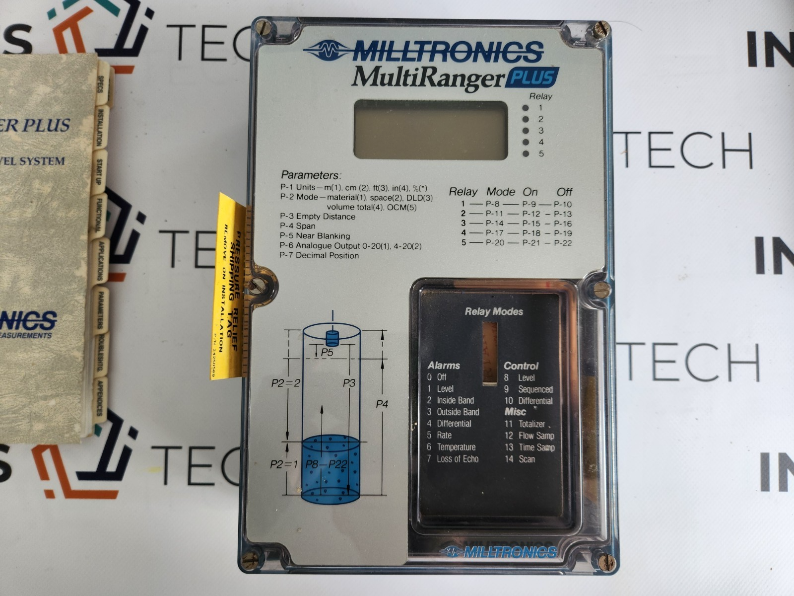 SIEMENS MILLTRONICS MULTIRANGER-PLUS NEW WITH PROGRAMMER PANEL