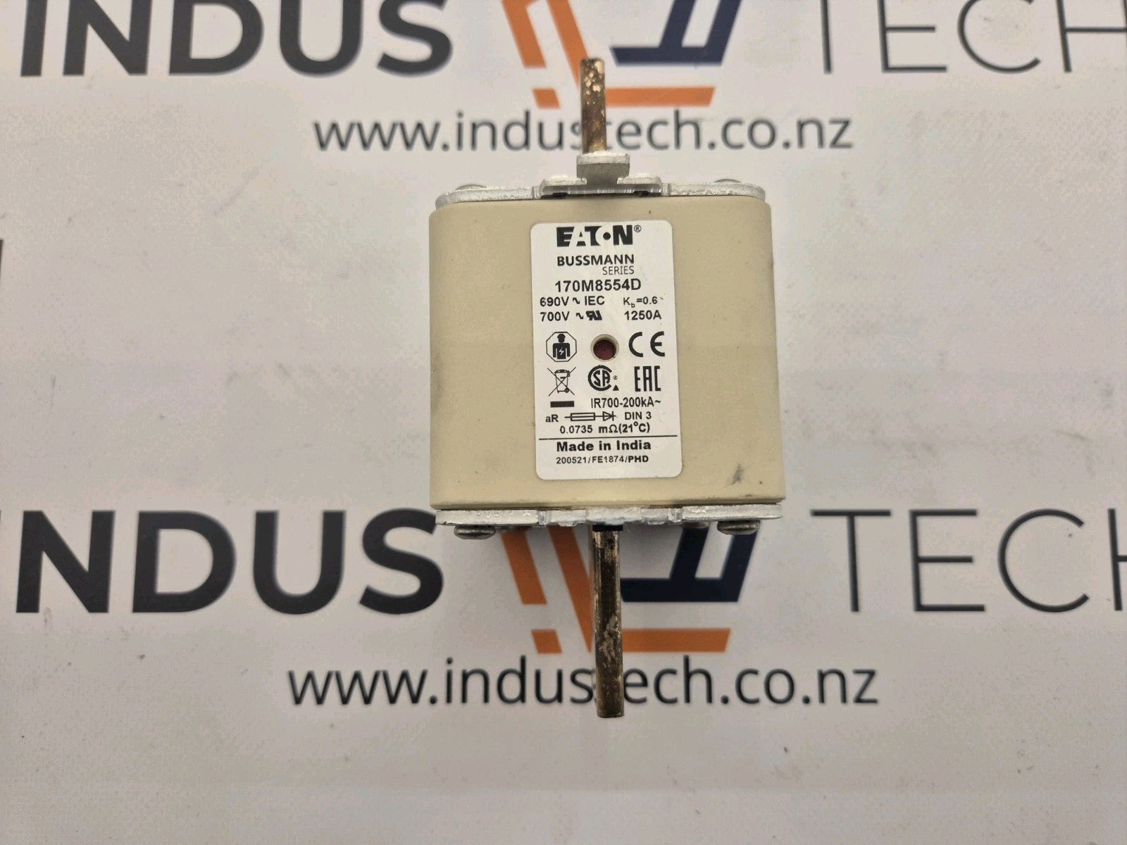 3PCS -Eaton Bussmann 170M8554D high speed square body fuse,690-500Vdc,1250A