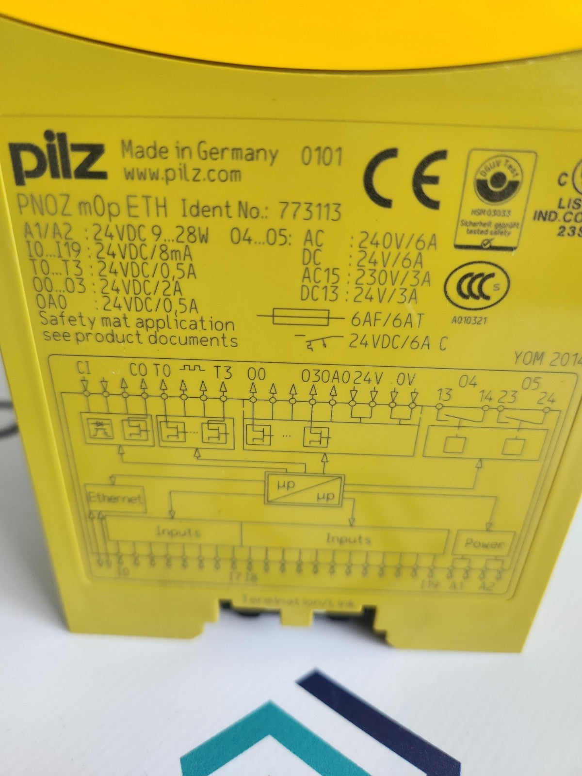 PILZ PNOZ m0p ETH 773113 Safety Relay