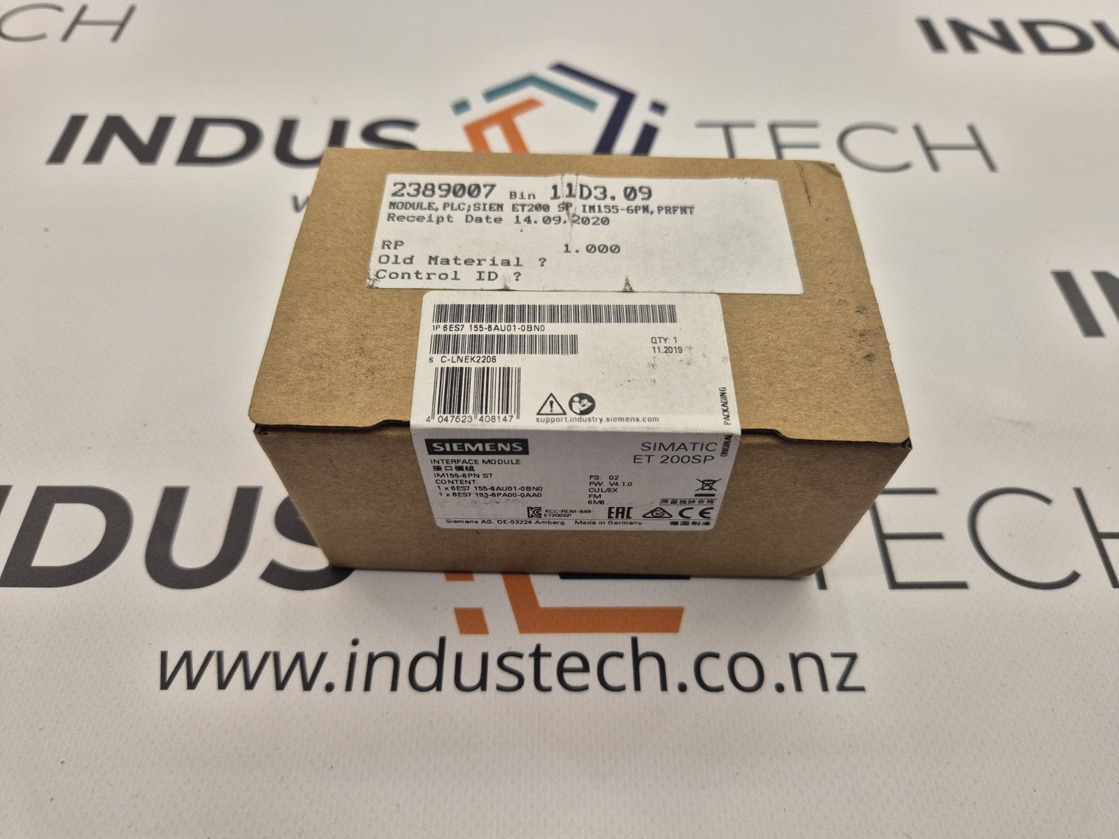 SIEMENS 6ES7 155-6AU01-0BN0 INTERFACE MODULE