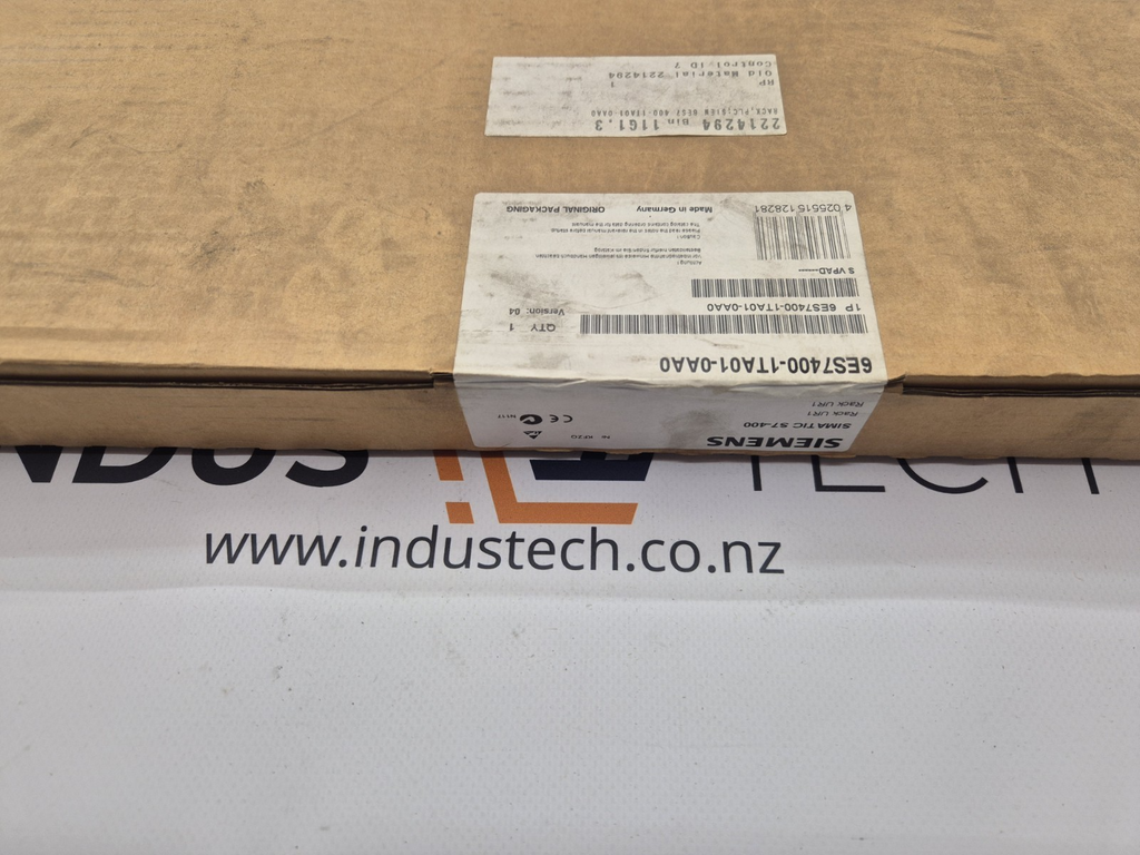 SIEMENS PLC RACK 6ES7400-1TA01-0AA0
