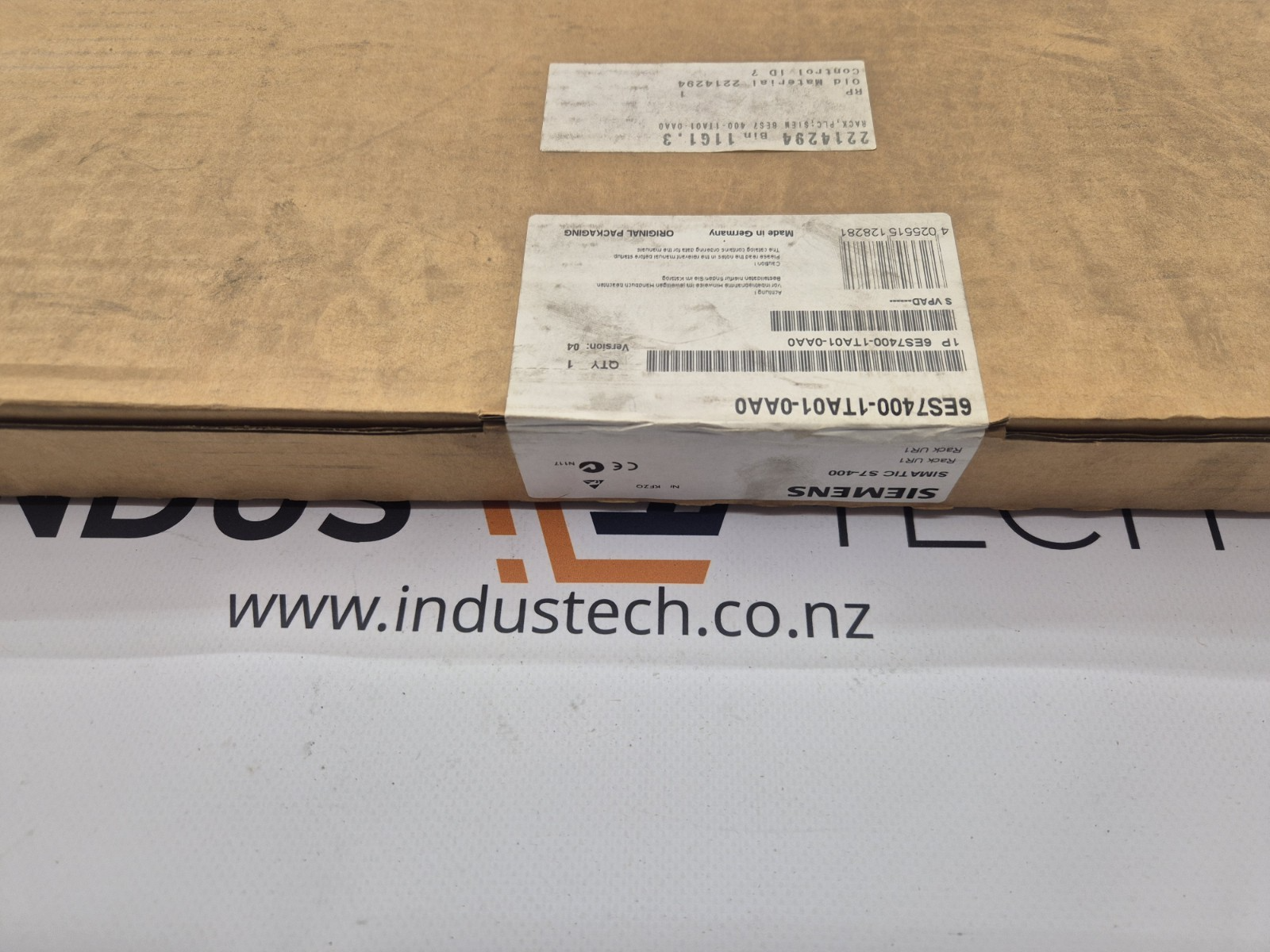 SIEMENS PLC RACK 6ES7400-1TA01-0AA0