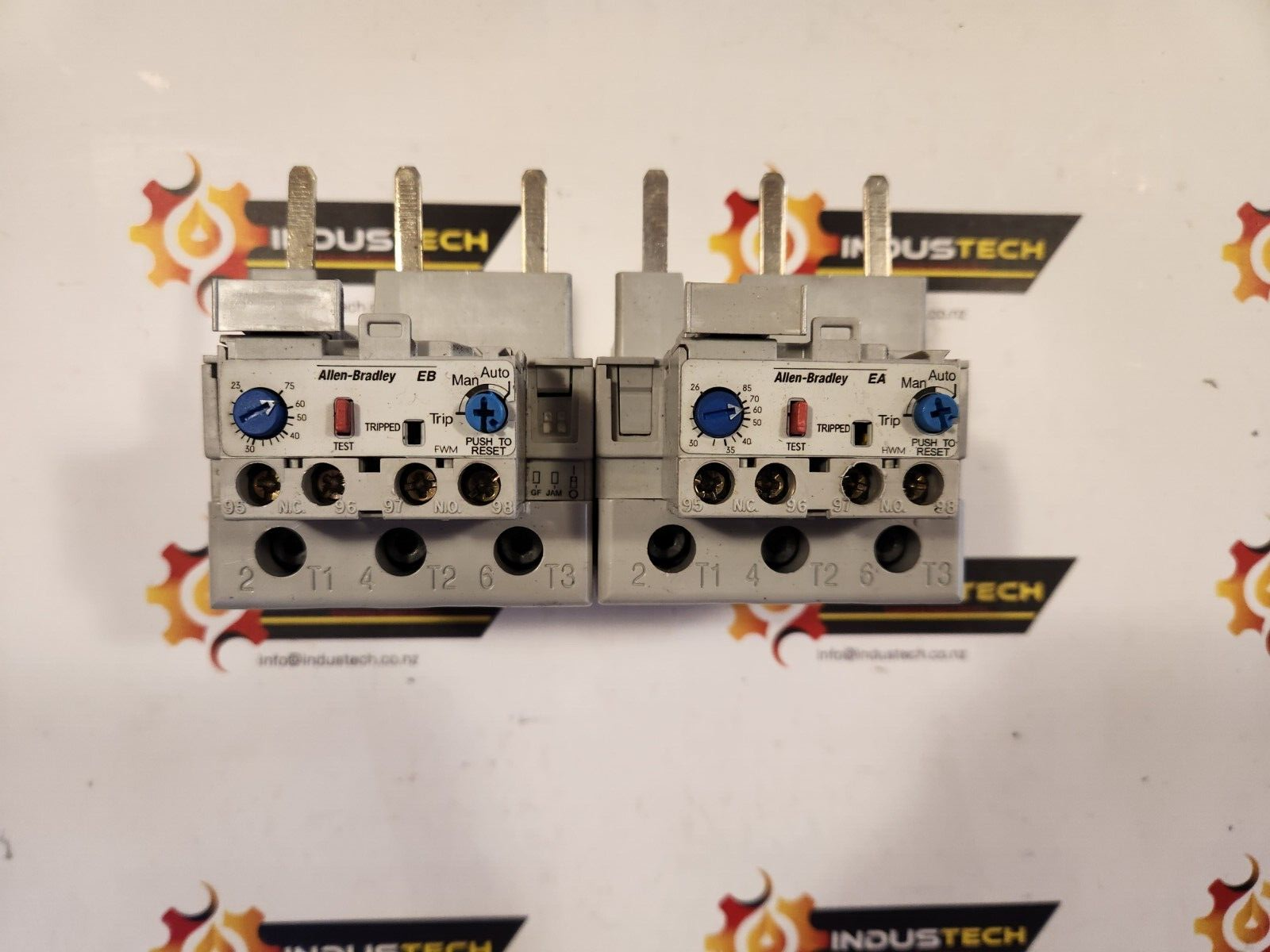 ALLEN-BRADLEY 193-EA4KE SERIES A OVERLOAD RELAY  ***Lot of 2***