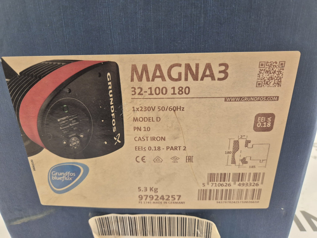 GRUNDFOS MAGNA3 32-100 180 PUMP 97924257
