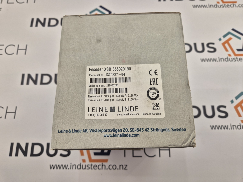 LEINE & LINDE XSD 855029190 DUAL ENCODER 1320827-04