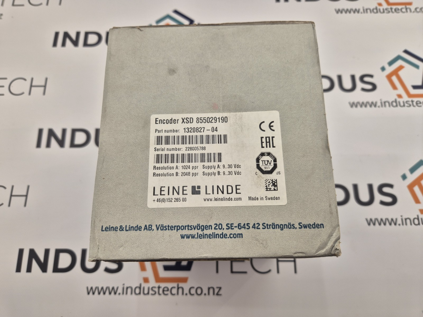 LEINE & LINDE XSD 855029190 DUAL ENCODER 1320827-04