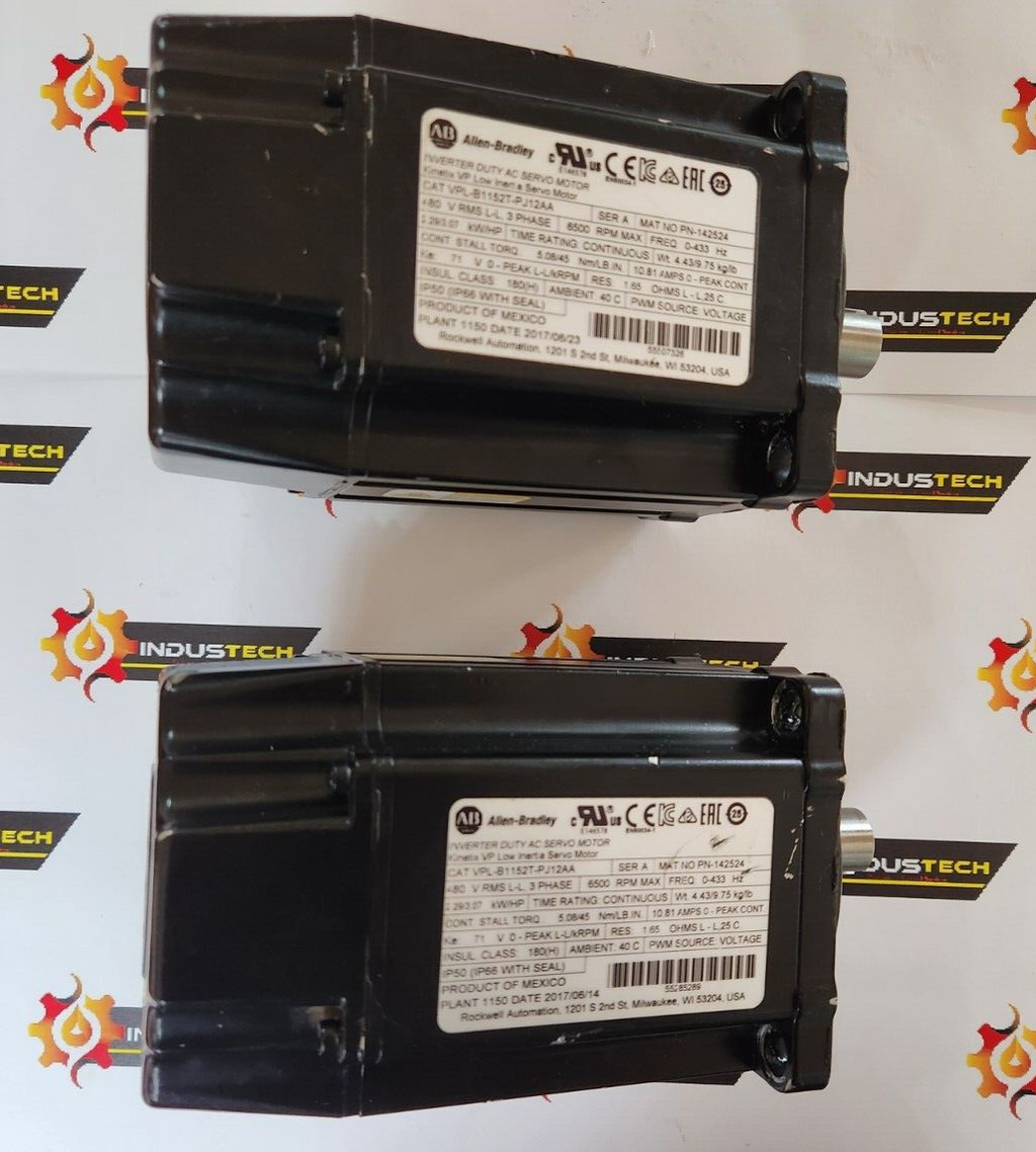 Allen Bradley VPL-B1152T-PJ12AA Low Inertia Servo Motor