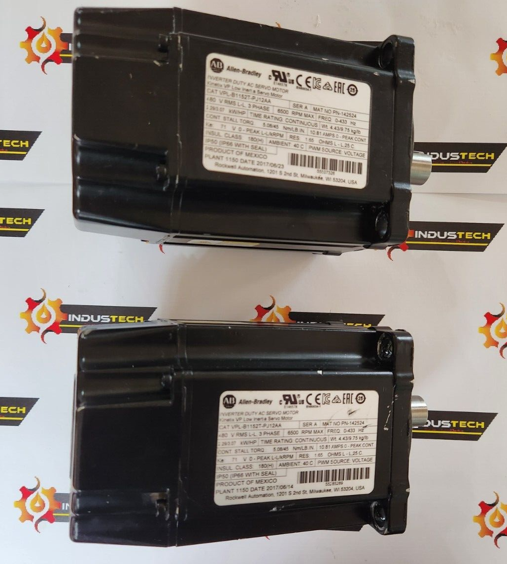 Allen Bradley VPL-B1152T-PJ12AA Low Inertia Servo Motor