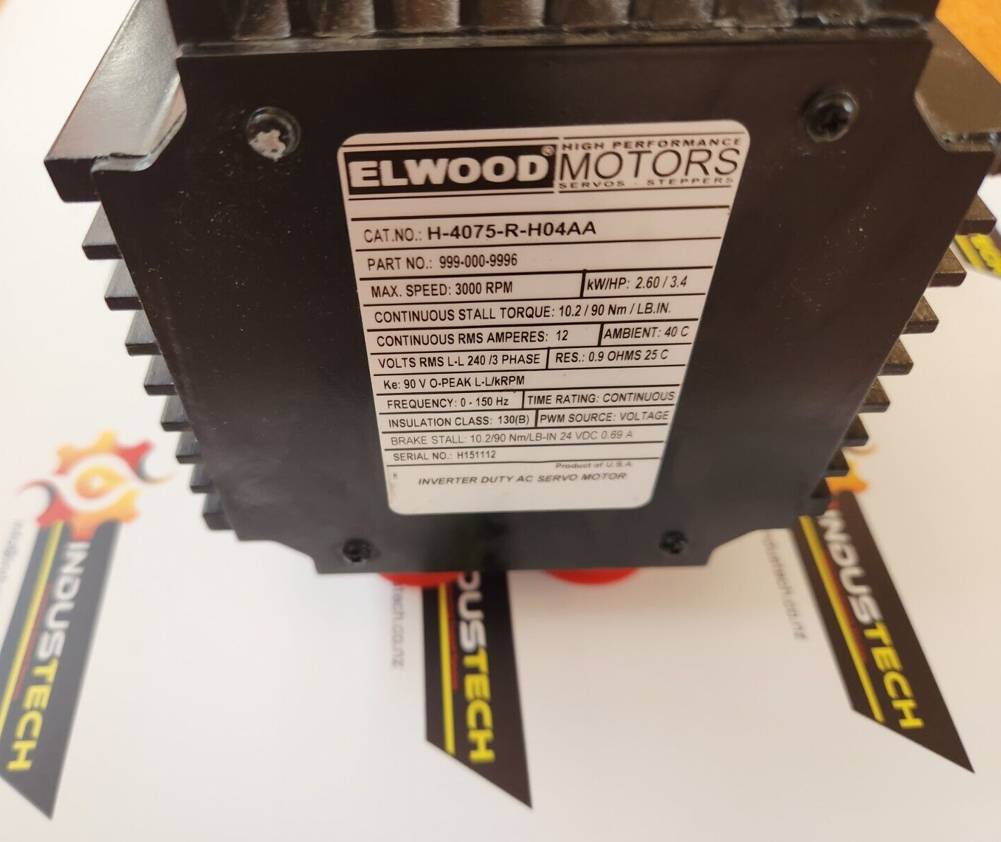 Allen Bradley / Elwood H-4075-R-H04AA | P/N: 193476