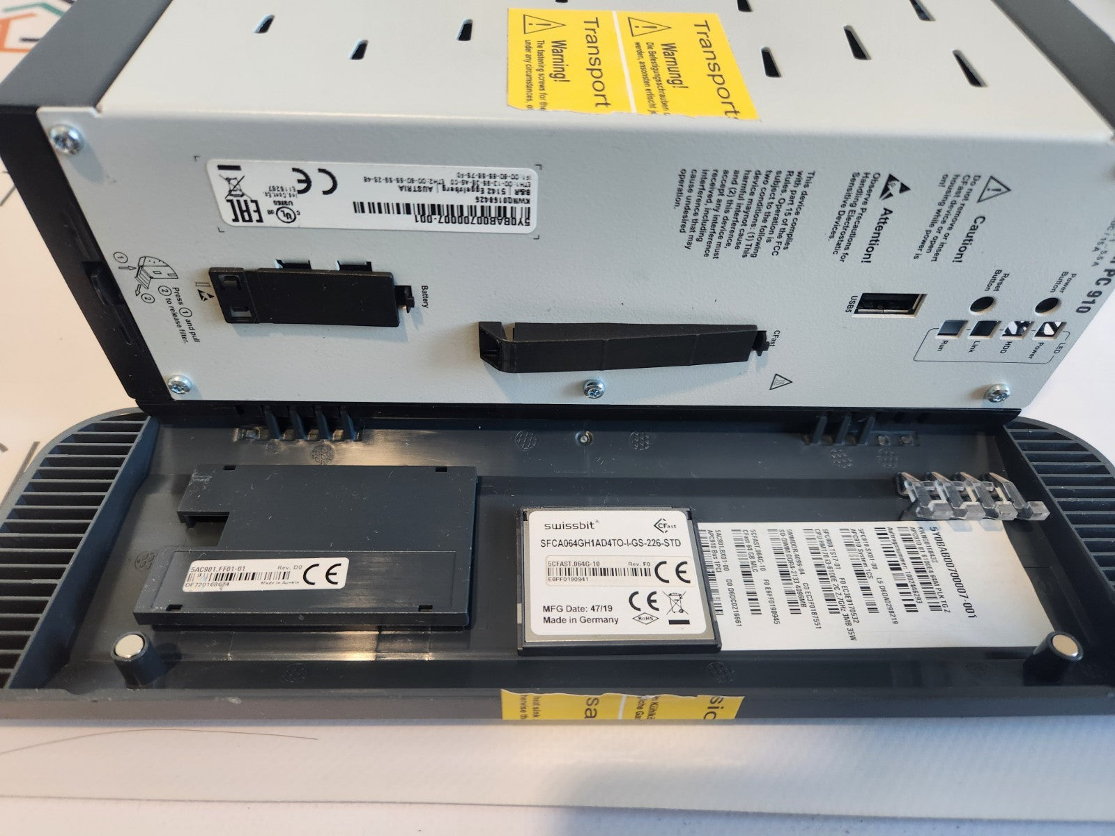 B&R 5PC910.SX01-00 Rev. L5 Automation PC