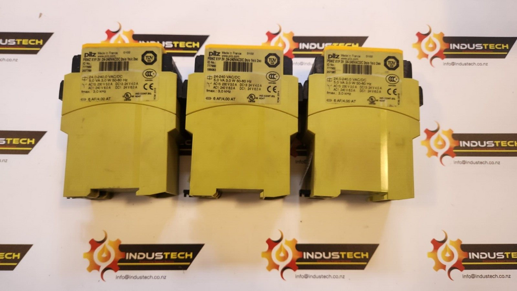 PILZ PSWZ X1P 3V/24-240VACDC 2N/O 1N/C 2SO SAFETY RELAY 777950