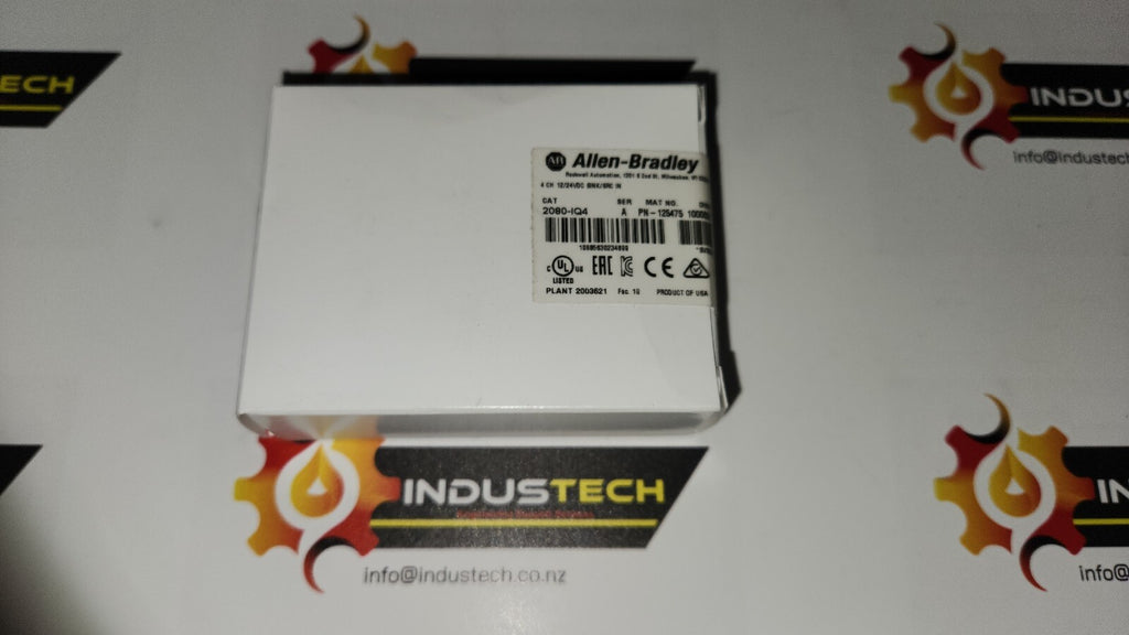 New Allen Bradley 2080-IQ4 /A Micro800 4-Ch Digital 12/24V DC 2080IQ4