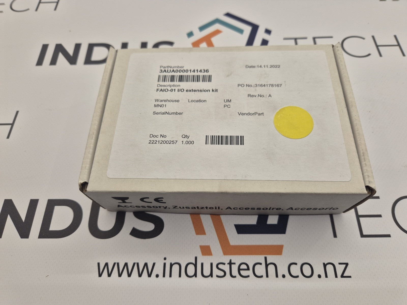 ABB FAIO-01 ANALOG IO EXTENSION 3AUA0000141436