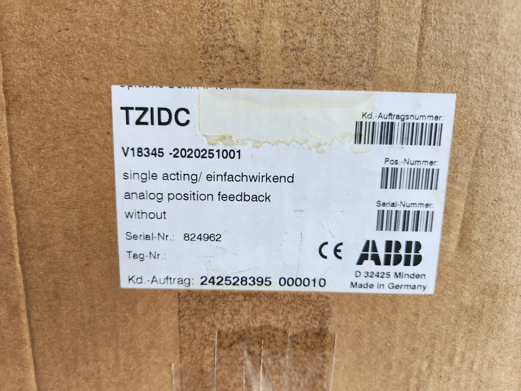 1PC Brand new ABB V18345-2020251001 Valve Positioner V18345