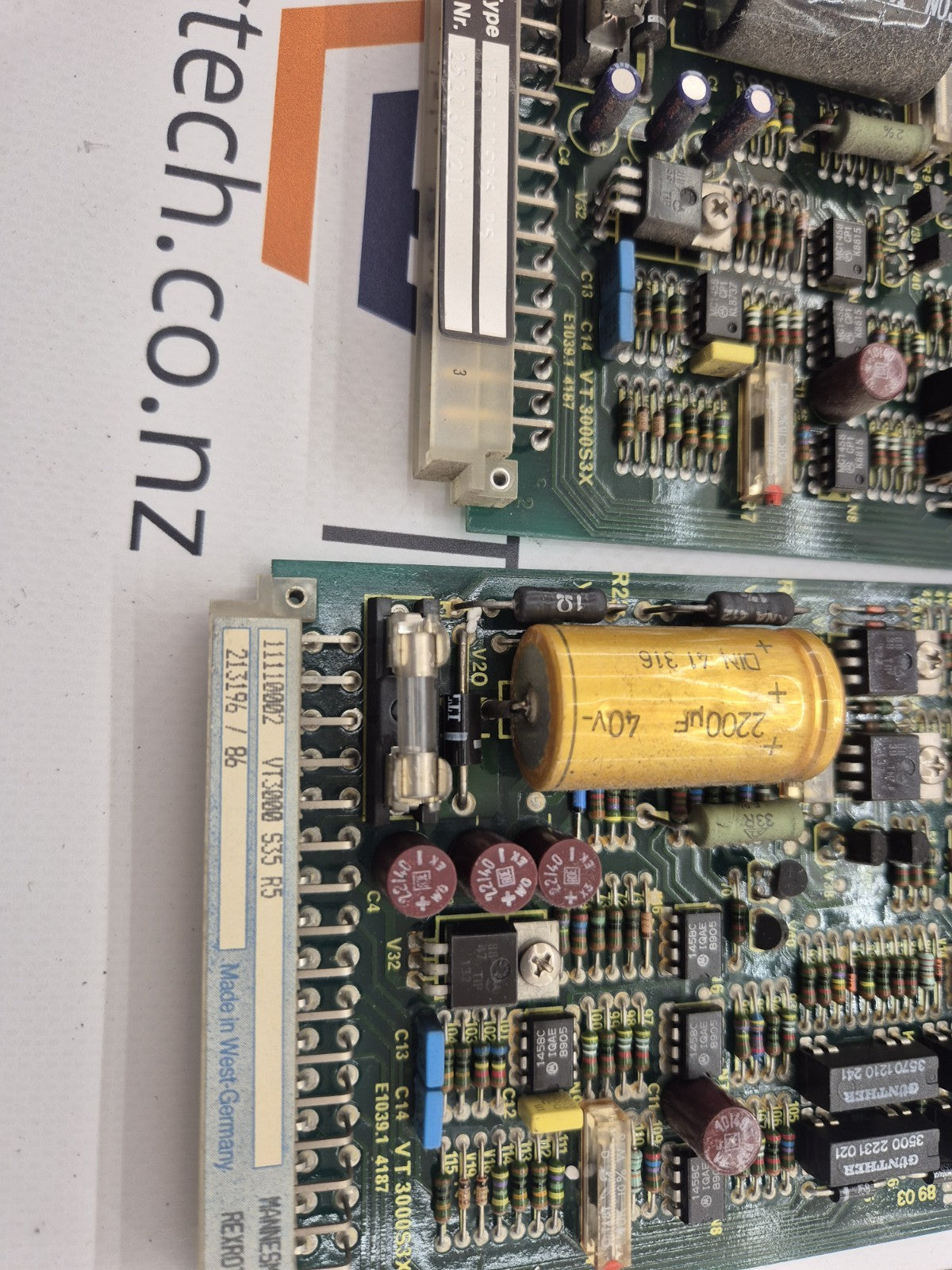 Rexroth VT3000-S35-R5 Rack Mounted Amplifier Card