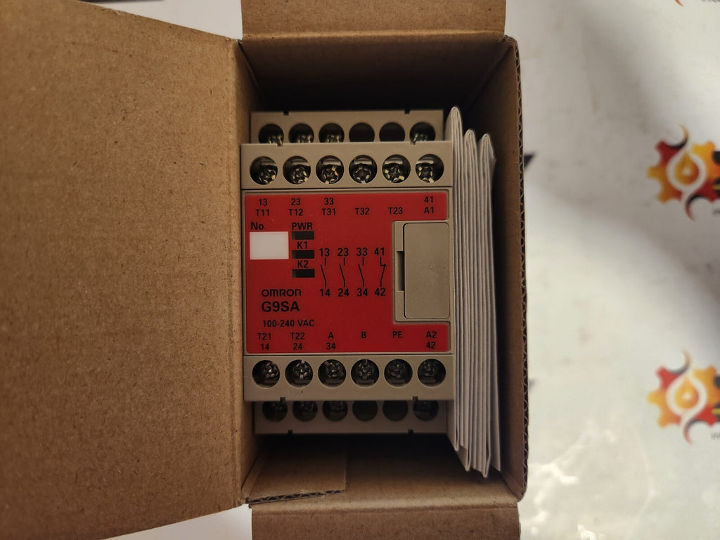 Omron G9SA-301 Safety Relay 24 V AC/DC G9SA301 New In Box Free Shipping