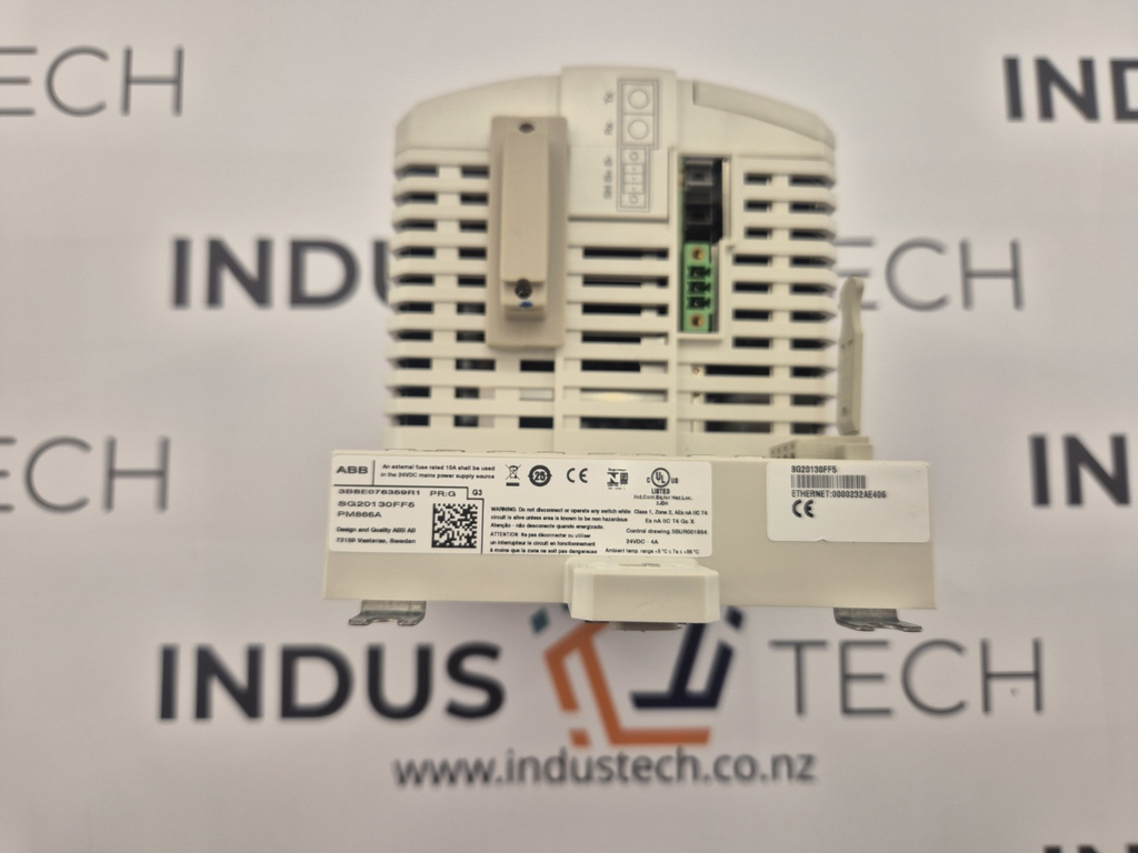 ABB PM866A Processor Unit 3BSE076359R1 24VDC