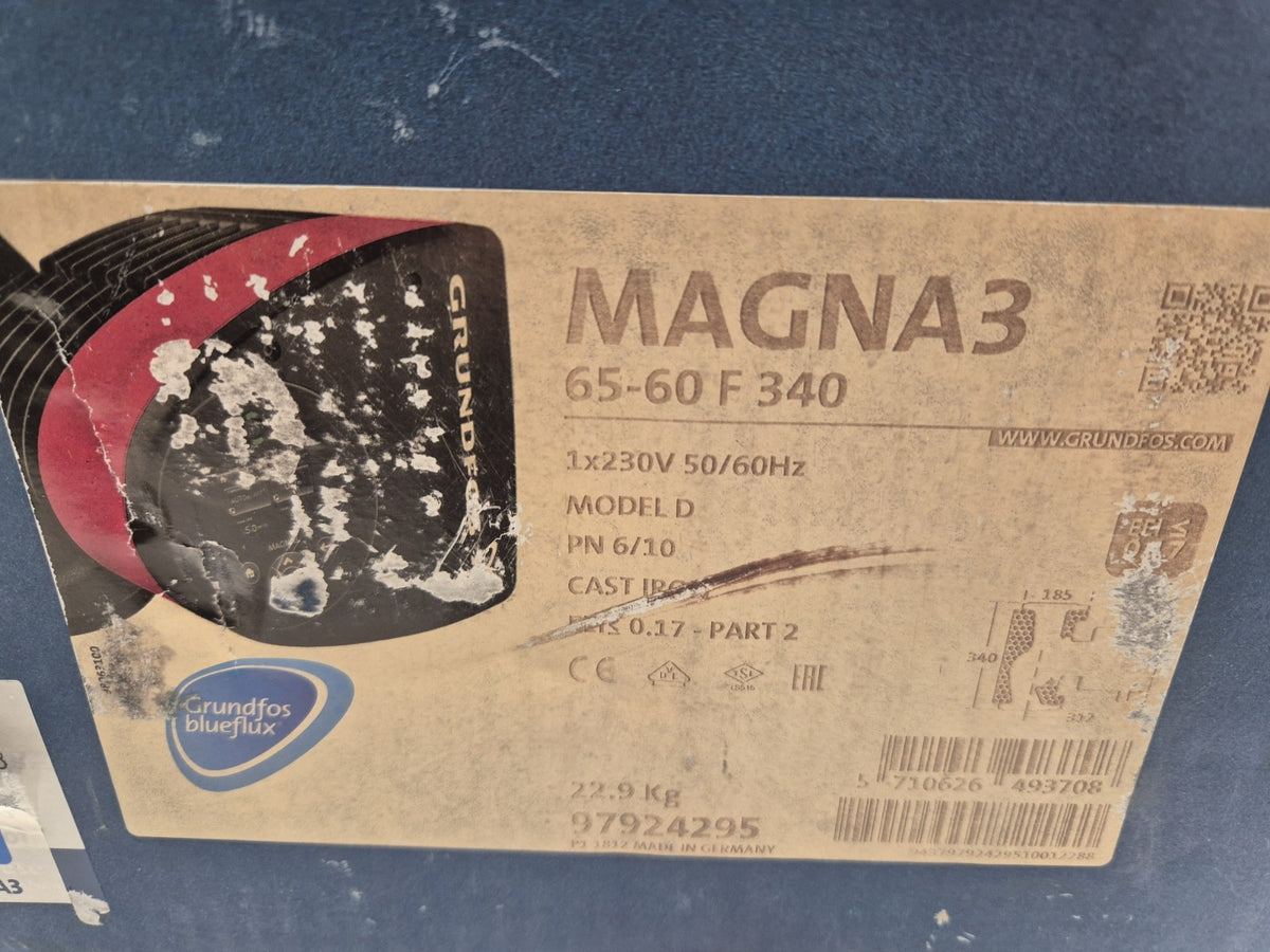 Grundfos MAGNA3 65-60 F 340 DN65  97924295 230V