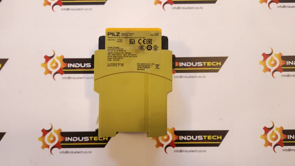 PILZ PSWZ X1P 0.5V/24-240VACDC 2N/O 1N/C 2SO SAFETY RELAY 777949