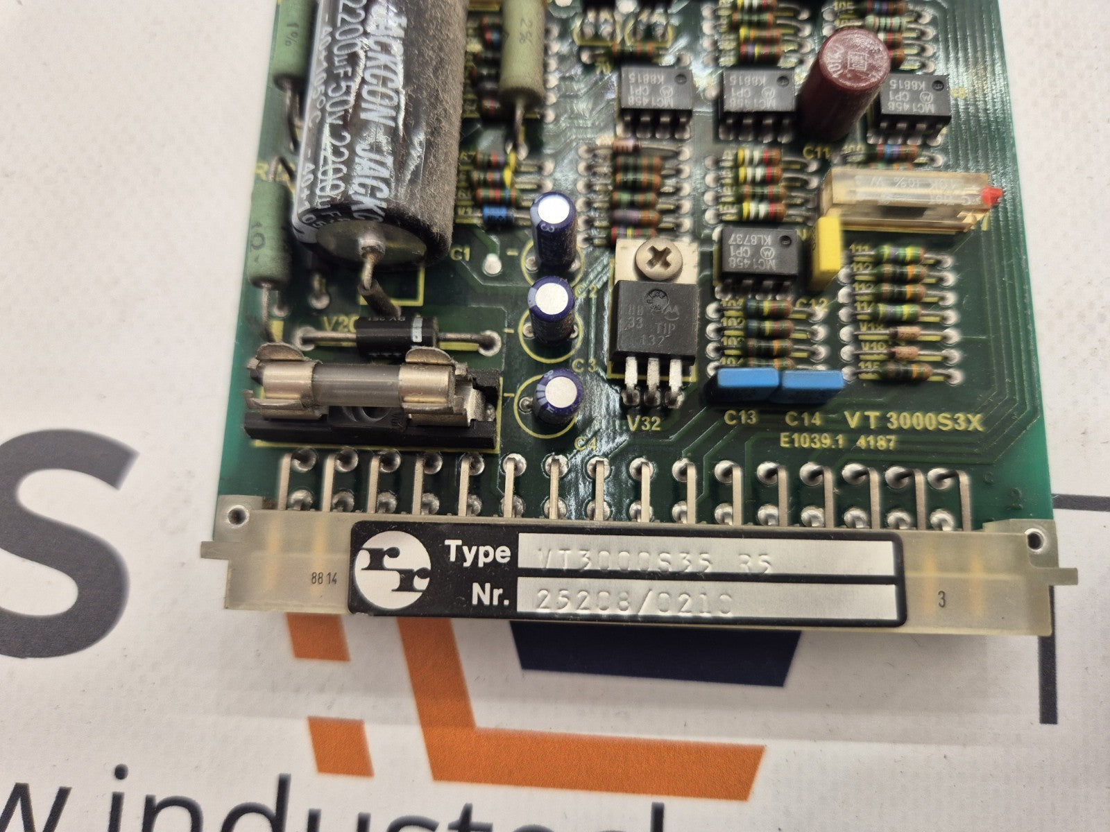 Rexroth VT3000-S35-R5 Rack Mounted Amplifier Card