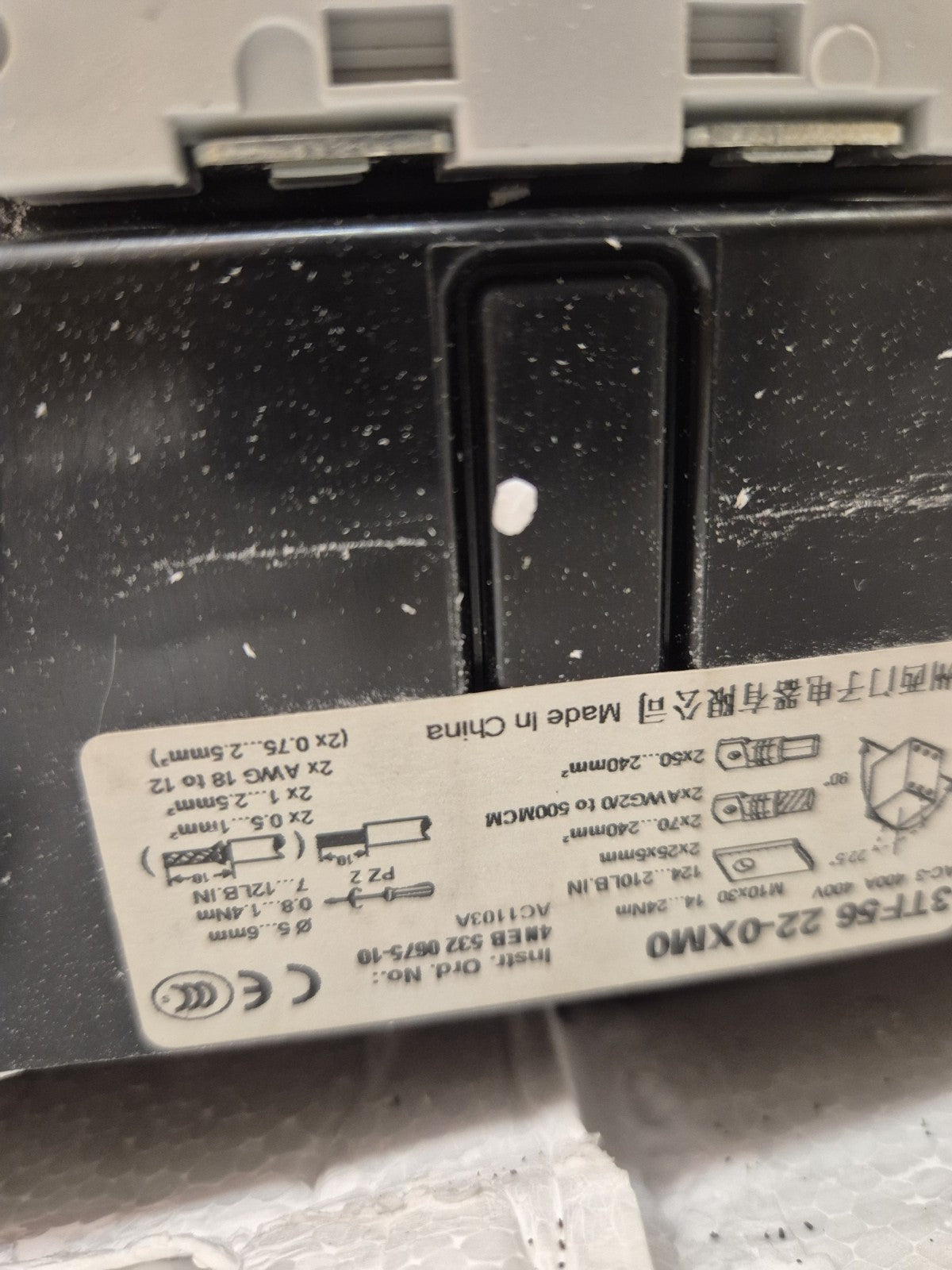 Siemens Contactor 3TF56 22-0XM0