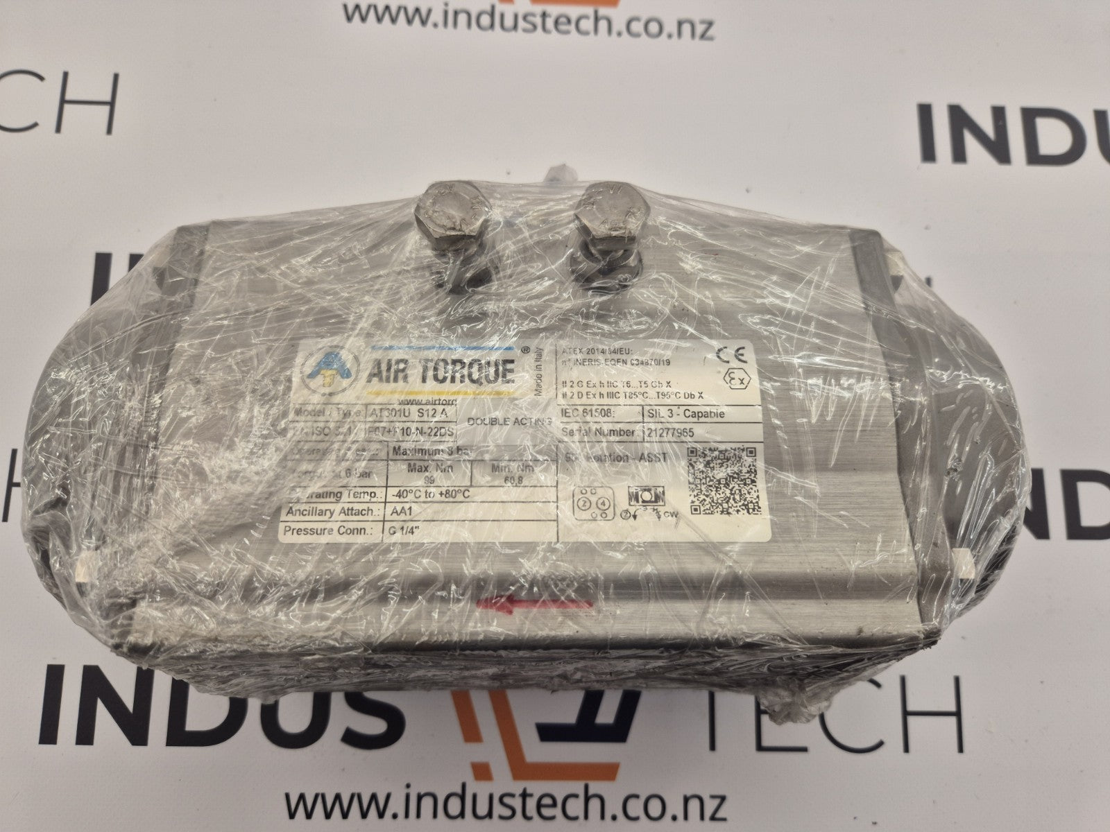 AIR TORQUE AT301U S12 A F07+F10-N-22DSPNEUMATIC ACTUATOR