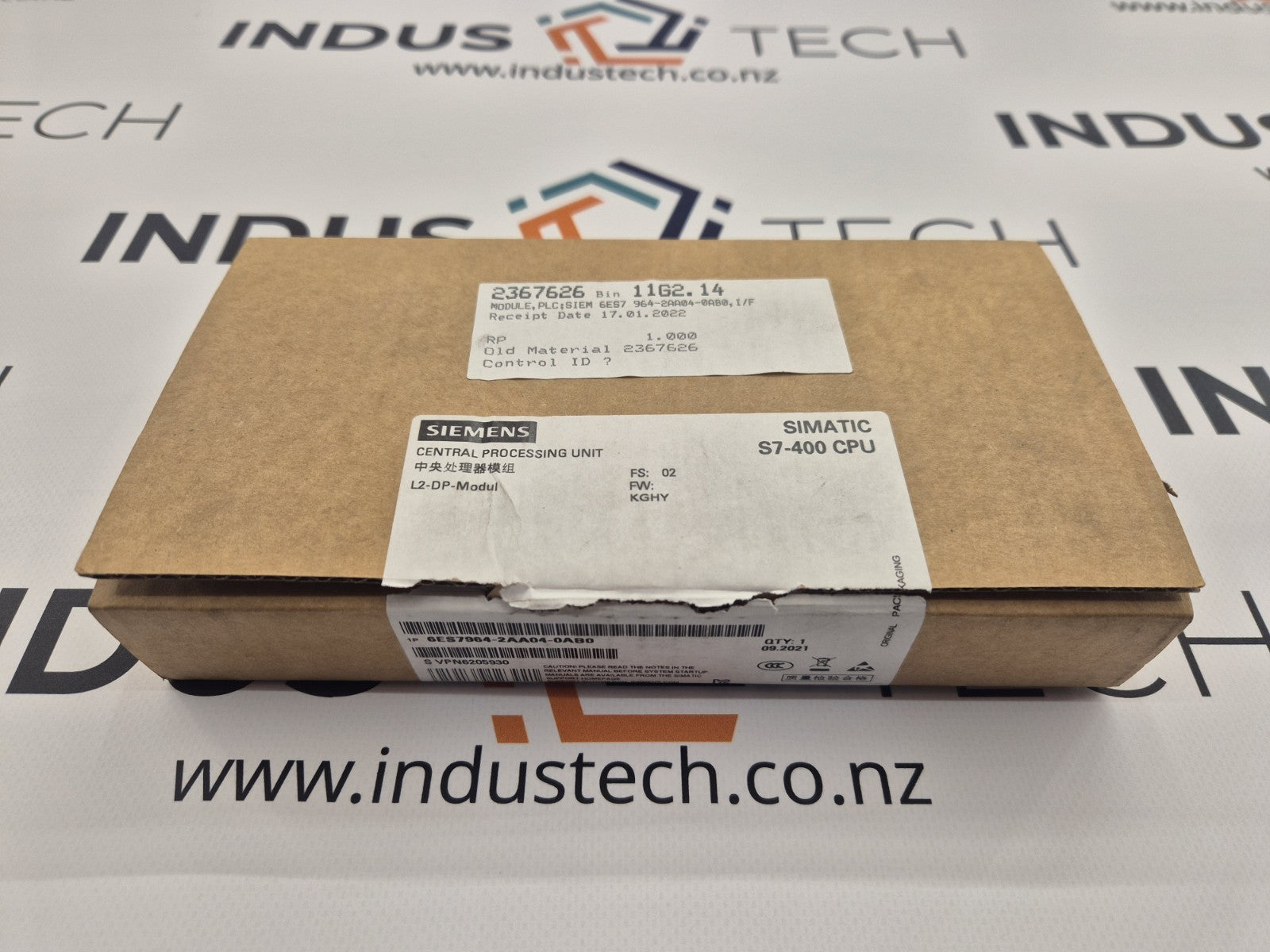 SIEMENS 6ES7964-2AA04-0AB0 CENTRAL PROCESSING UNIT