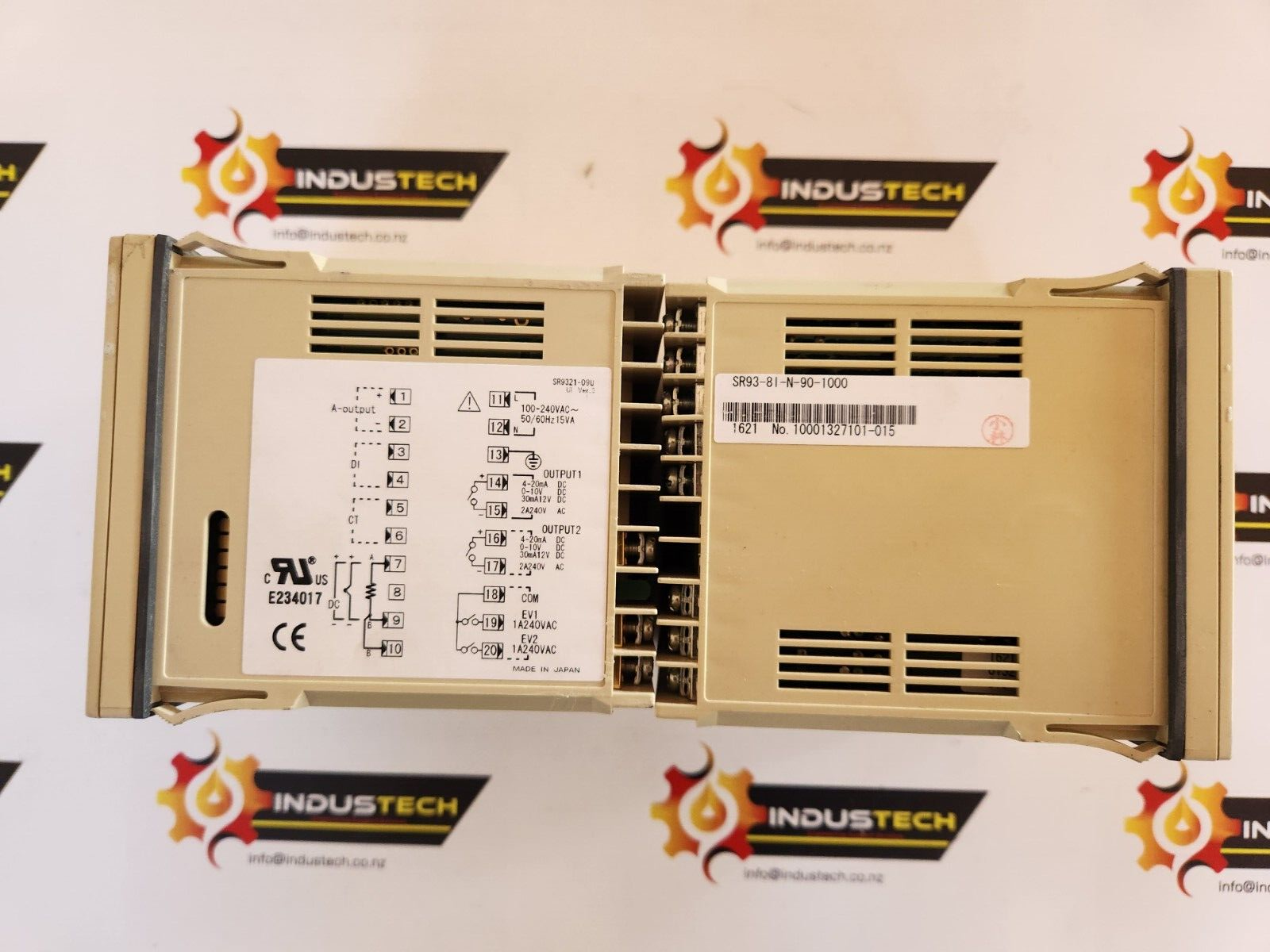 SHIMADEN Digital Temperature Controller SR93-8I-N-90-1000