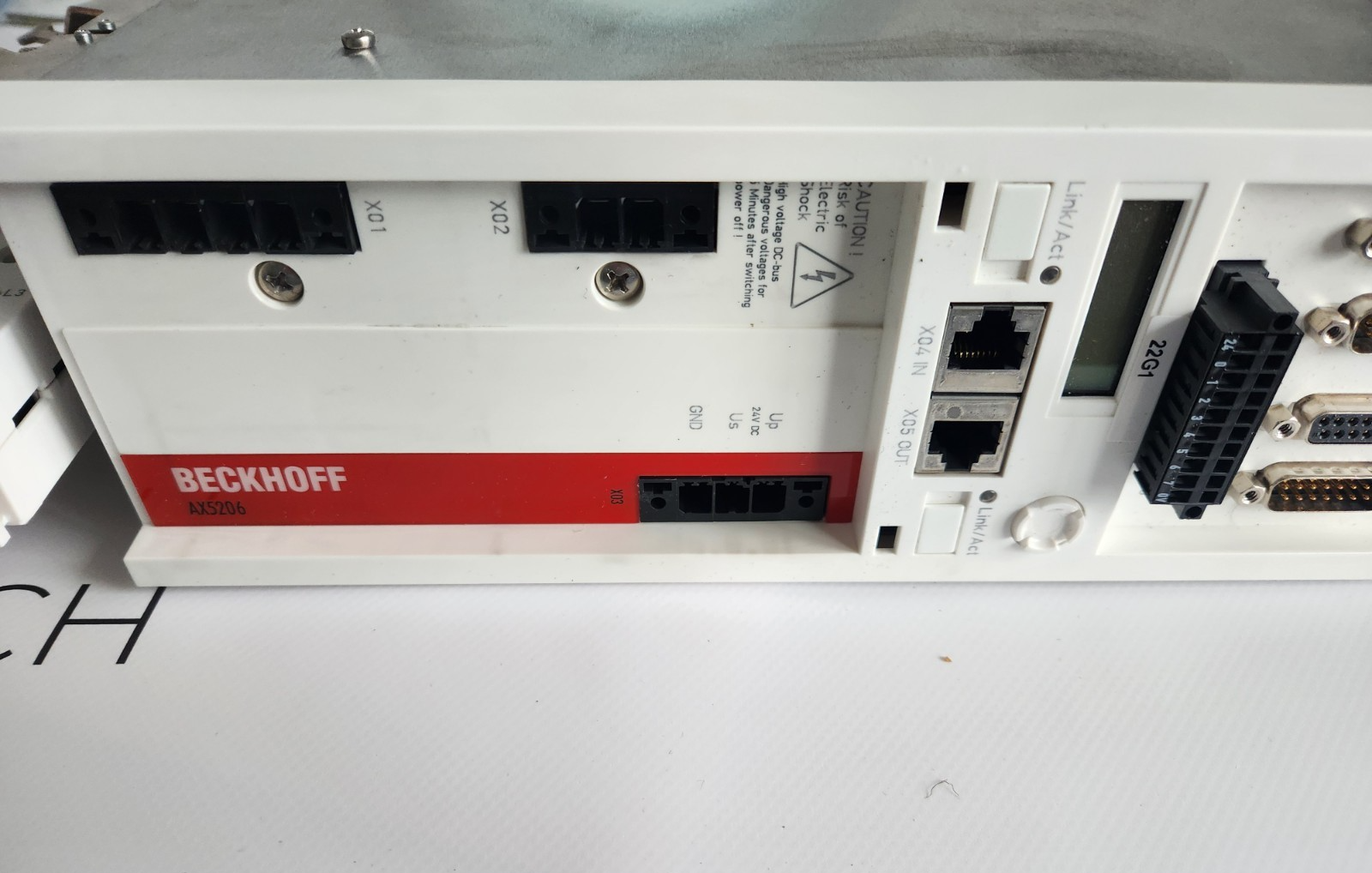 BECKHOFF  AX5206-0000-0200 with AX5911 Module