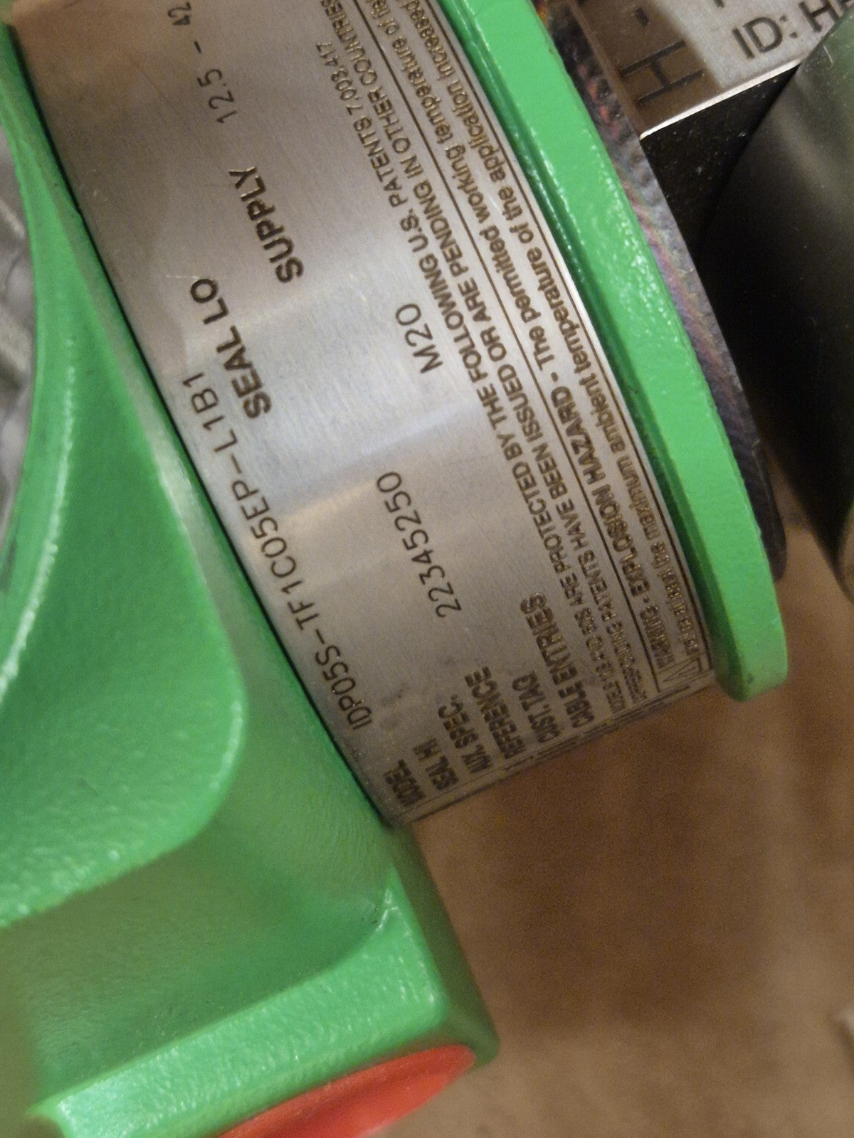 Schneider Foxboro IDP05S-TF1C05EP-L1B1 Diff Pressure Transmitter Wika FW3.5g