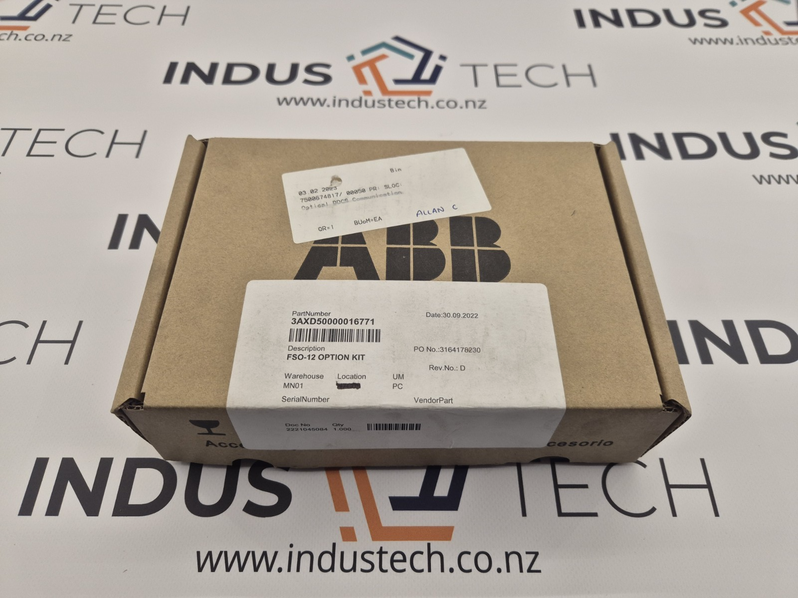 ABB FSO-12 3AXD50000016771 SECURITY EXTENSION MODULE