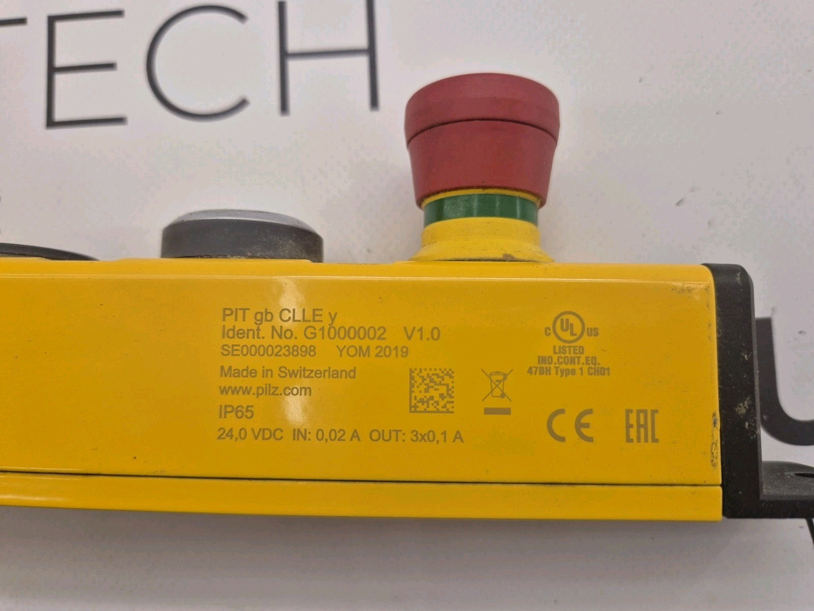 PILZ G1000002 PUSH BUTTON UNIT