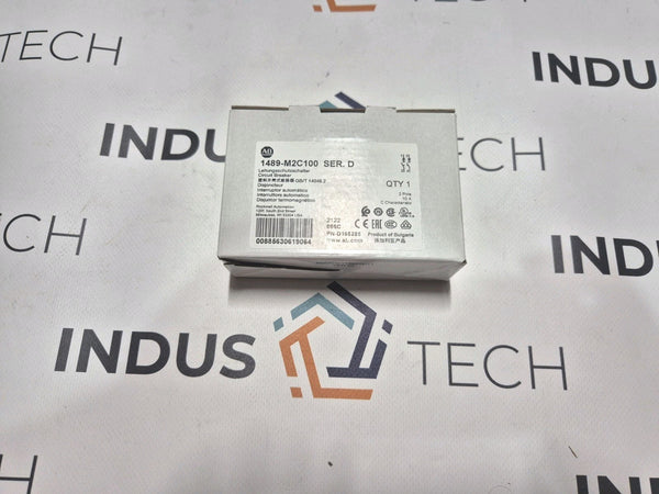 4 Pieces x Allen Bradley Circuit Breaker 1489–M2C100 Ser. D