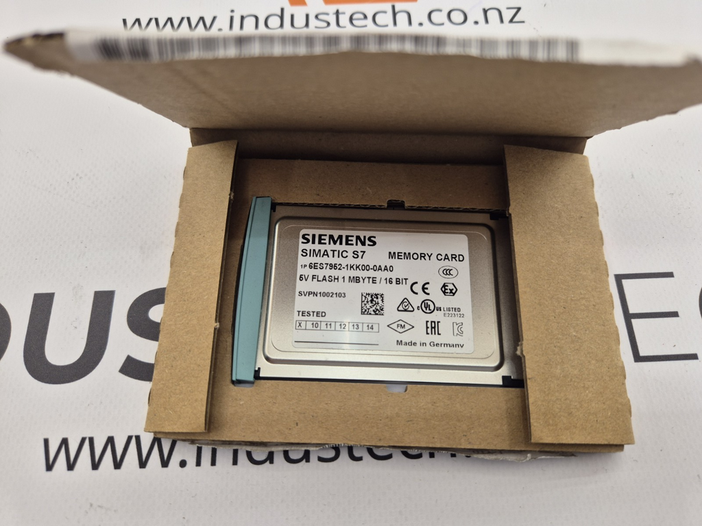 Siemens 6ES7952-1KK00-0AA0 SIMATIC S7-400 1MB Memory Card