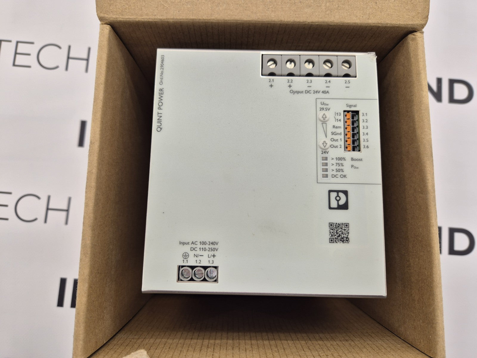 Phoenix Contact QUINT4-PS/1AC/24DC/40 Open Box