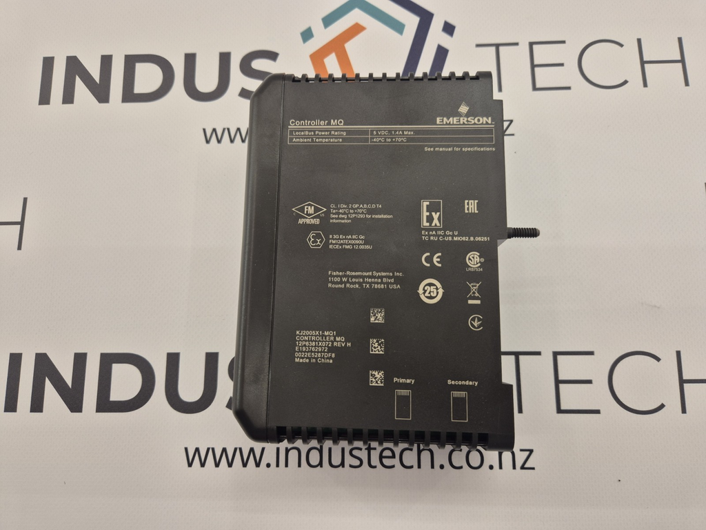 EMERSON DeltaV MQ Controller KJ2005X1-MQ1