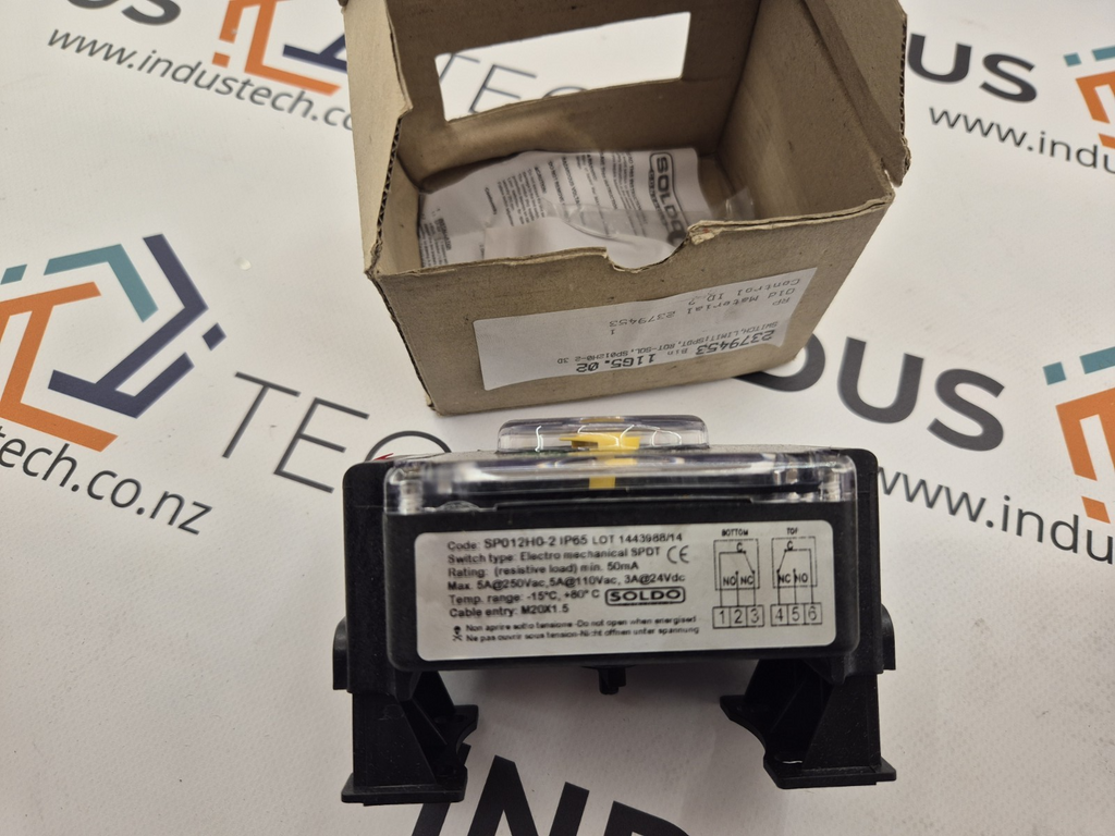 SOLDO SP012H0-2 Limit Switch Box SPDT
