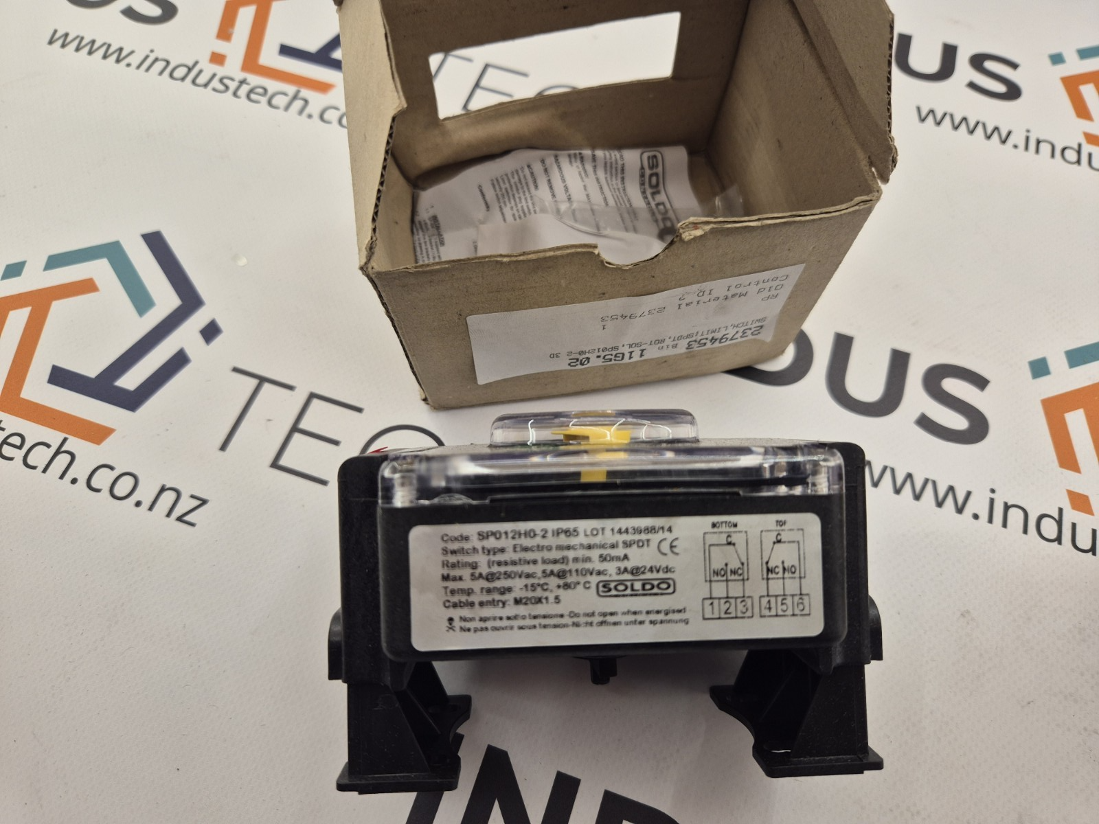 SOLDO SP012H0-2 Limit Switch Box SPDT