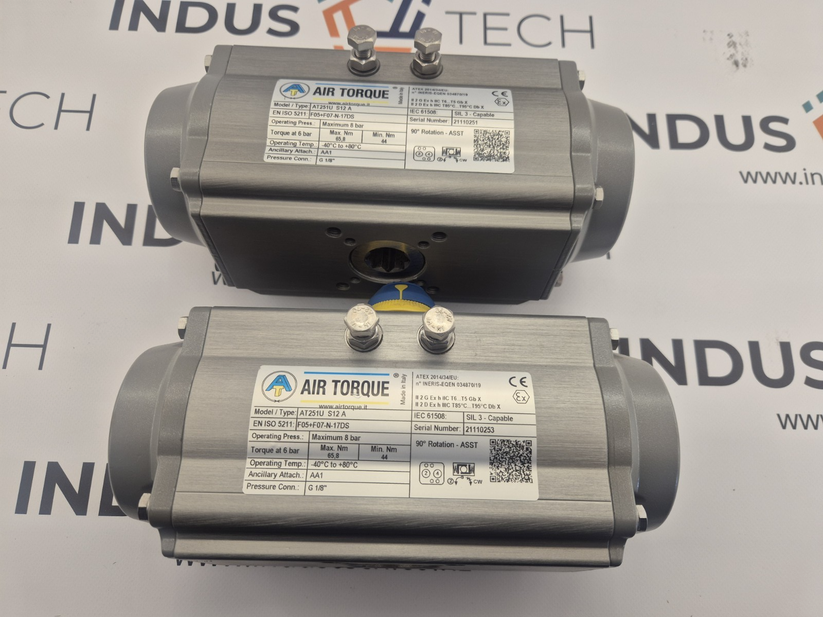 AIR TORQUE AT251U S12A PNEUMATIC ACTUATOR