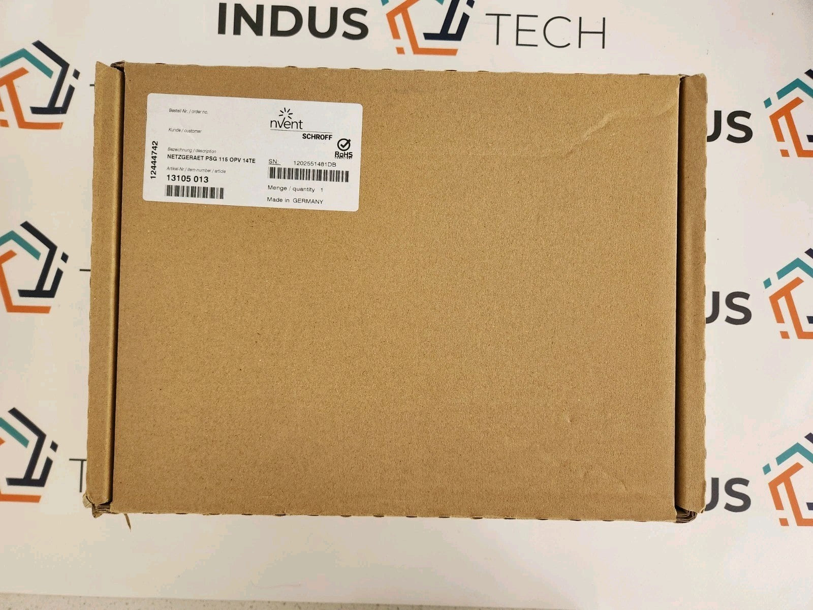 Nvent Schroff 13105013 Switching Power Supply Type PSG 115 OPV 14TE