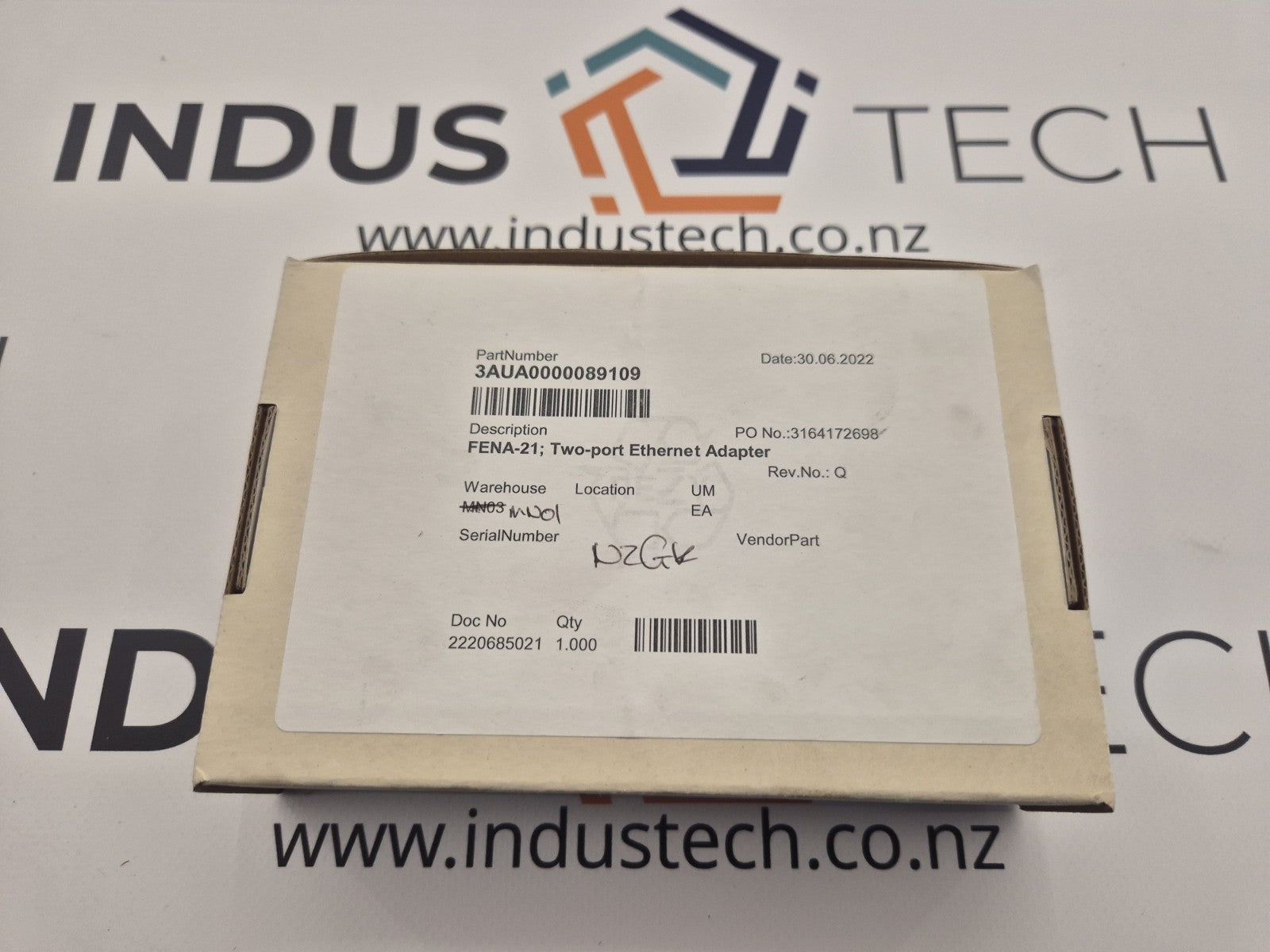 ABB FENA-21 TWO-PORT ETHERNET ADAPTER 3AUA0000089109