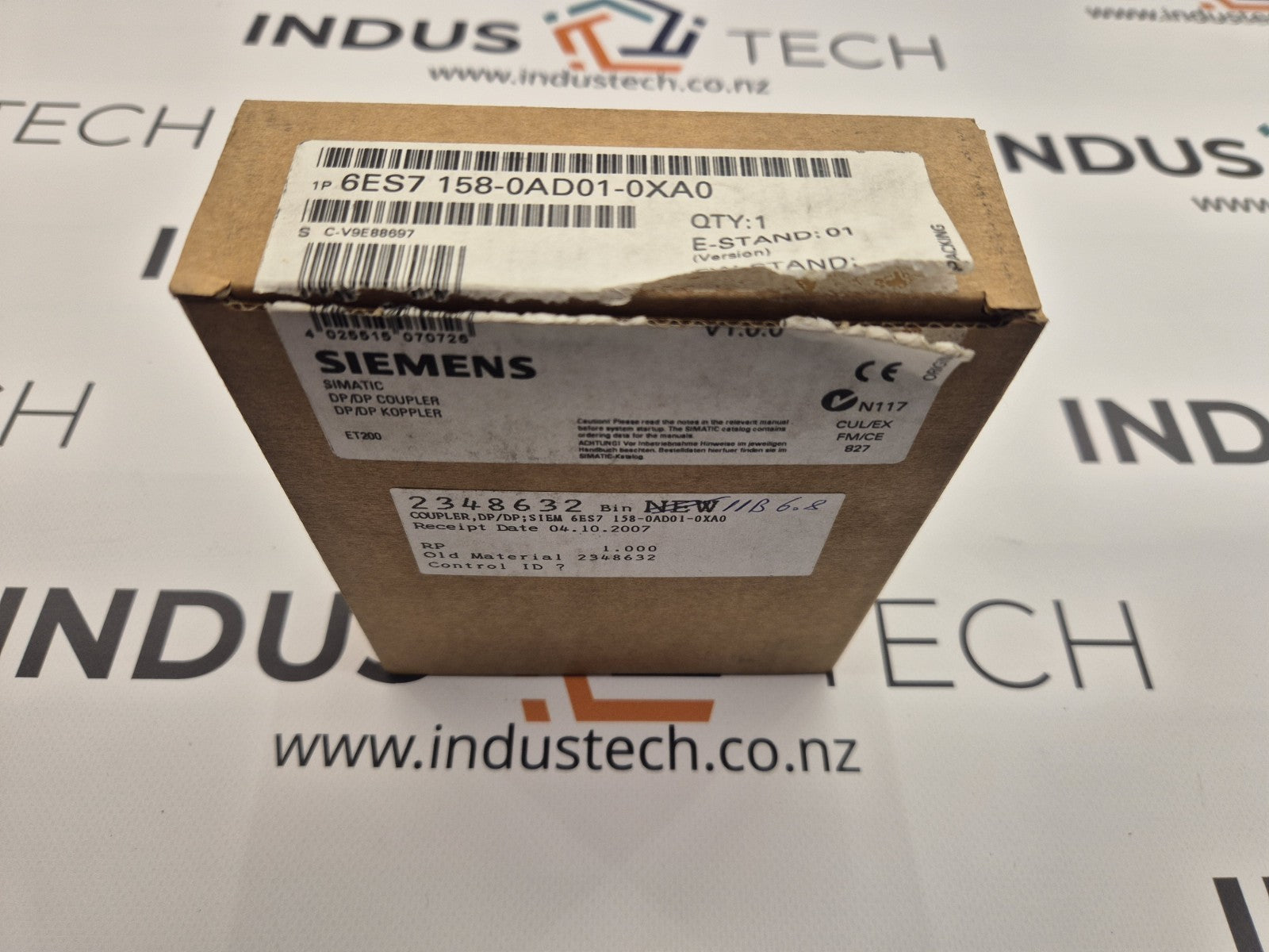 SIEMENS 6ES7 158-0AD01-0XA0 DP/DP COUPLER
