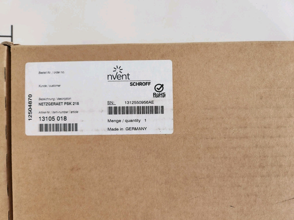 nVent Schroff PSK 124 6TE  - 13105004